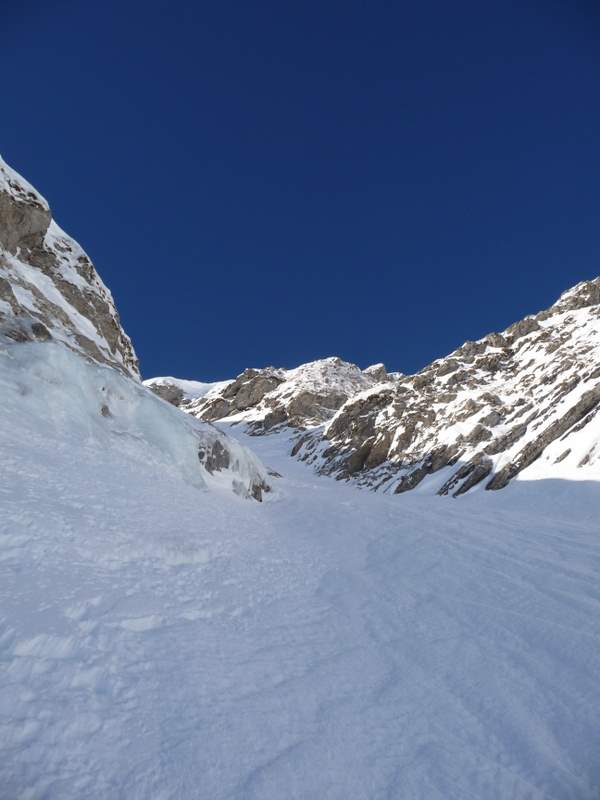 #1 Pte de Nantaux : Couloir d Pte de Nantaux : Couloir d'accès du bas