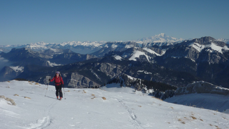 #5 Arrivée au sommet : C Arrivée au sommet : C'est le grand beau