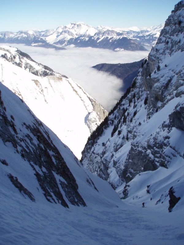 #7 couloir nord : Un peu plus bas couloir nord : Un peu plus bas