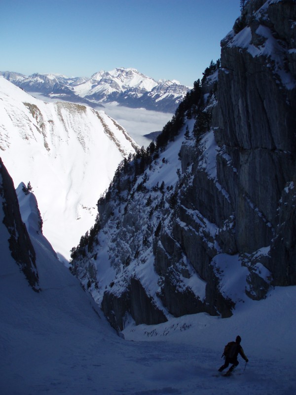 #9 Couloir nord : Un peu avant la sortie, toujours trés bon Couloir nord : Un peu avant la sortie, toujours trés bon