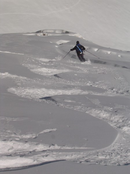 Poudreuse de rêve : Descente exceptionnelle pour la saison, dans 30cm de poudreuse