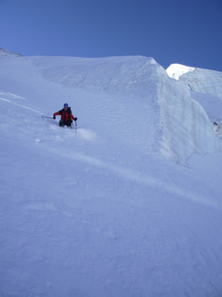 Poudreuse de rêve : Fred en pleine action