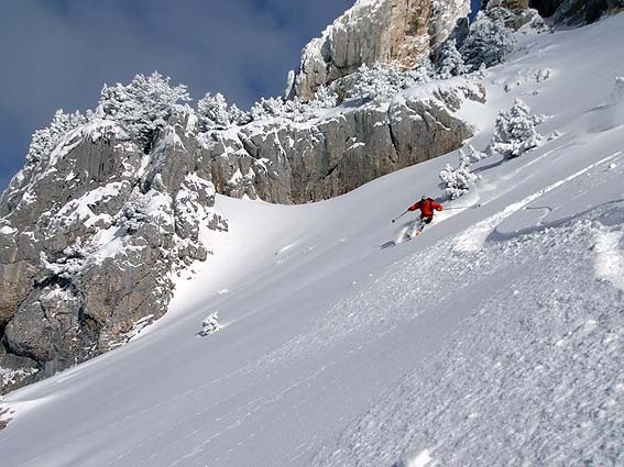 #1 sous les paravalanches : c sous les paravalanches : c'est bien bon mais faut rester léger !
photo LTA