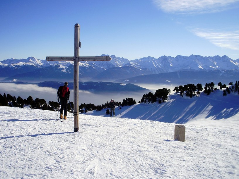 #6 Panorama à la Croix de l Panorama à la Croix de l'Alpe : Phil et Gab devant le panorama