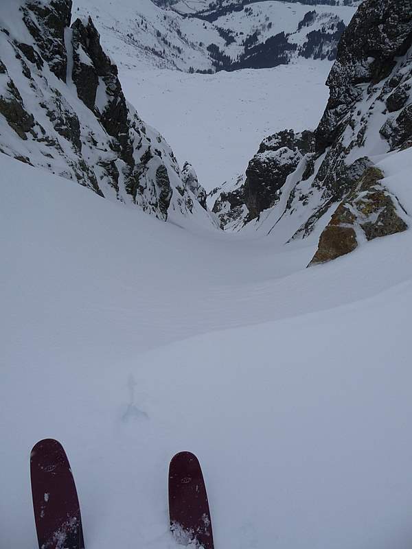 #1 Tête de la Cicle : Couloir W Tête de la Cicle : Couloir W