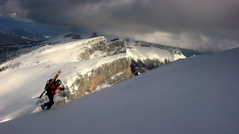 Barriére Est du vercors : Discrète Bise