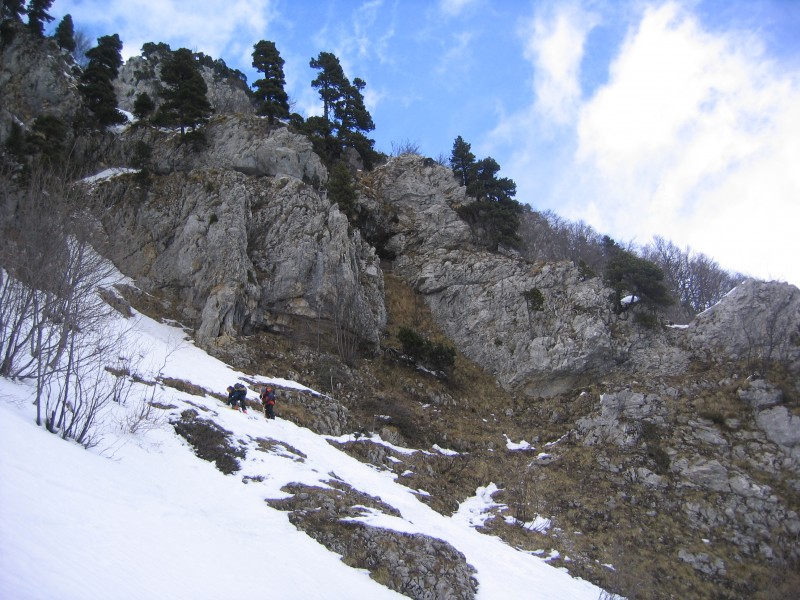 #1 La vire : Le chemin d La vire : Le chemin d'été permet d'échapper à l'impasse du couloir