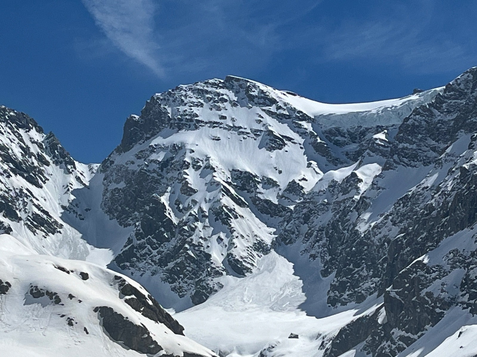 J2: Col du Greffier en bout du glacier inférieur du Vallonnet 