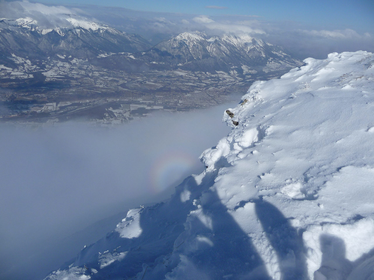 Spectre de Broken : Mon aura se reflète sur la brume ???