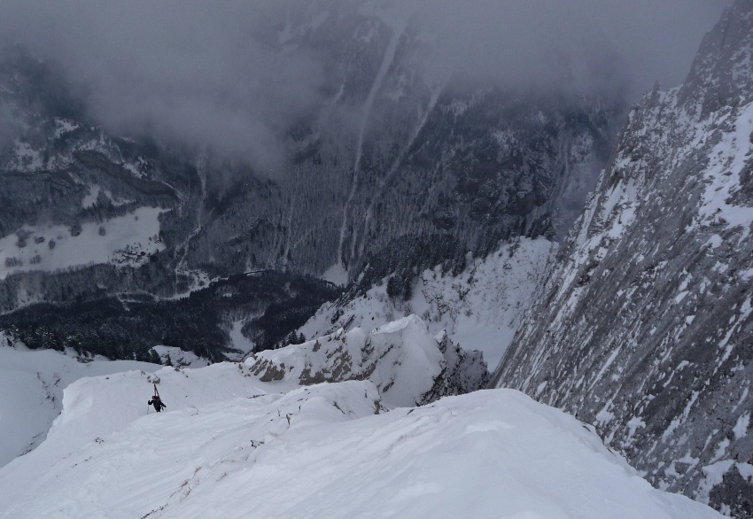 #8 Grande Faille : Sylvain remonte: "Je suis venu pour skier, pas pour faire du ski-piolet" Grande Faille : Sylvain remonte: "Je suis venu pour skier, pas pour faire du ski-piolet"