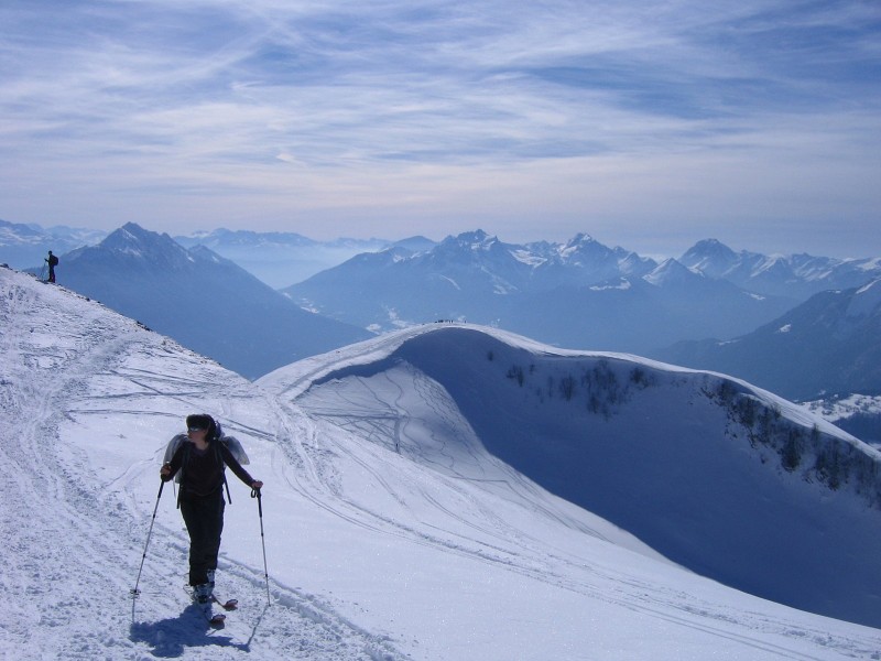 #2 Montagne de Sulens : on arrive au sommet Montagne de Sulens : on arrive au sommet