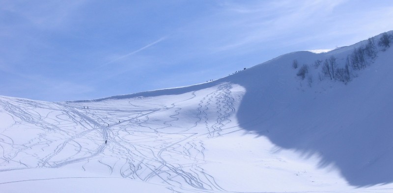 #1 Montagne de Sulens : petit col avant le sommet Montagne de Sulens : petit col avant le sommet