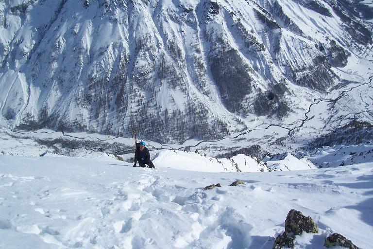 #7 Arete : On arrive sur l Arete : On arrive sur l'arête, un super gaz sous les pieds...