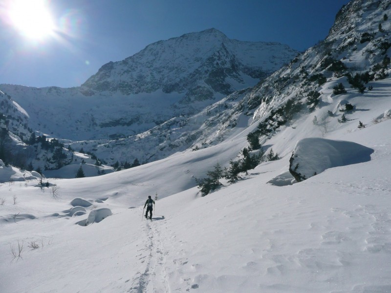 #1 Fond du vallon : Les Face N et petite Face N du Rocher de l Fond du vallon : Les Face N et petite Face N du Rocher de l'Armet sont encore sèches.