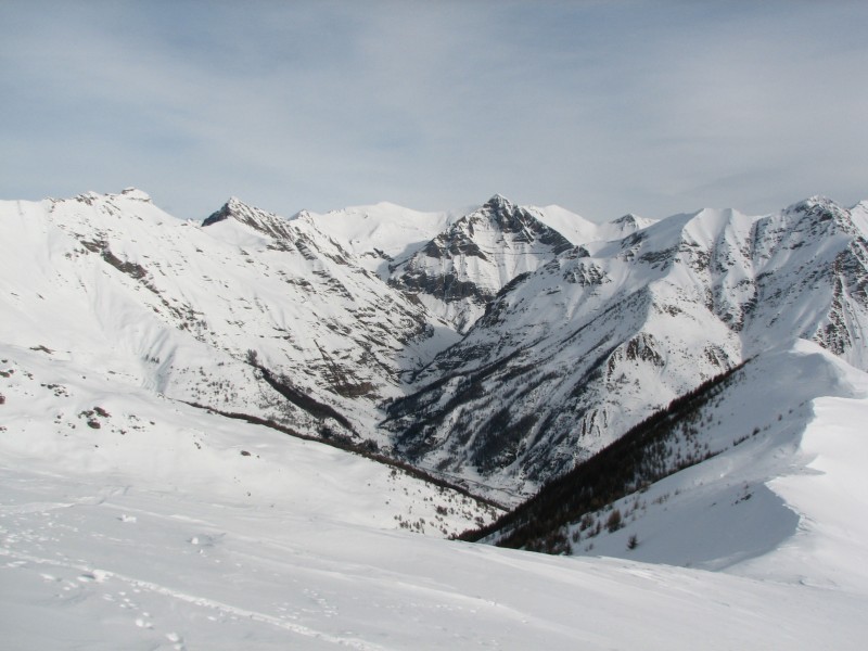 #4 La Diablée : La vallée des Gourniers toute blanche La Diablée : La vallée des Gourniers toute blanche