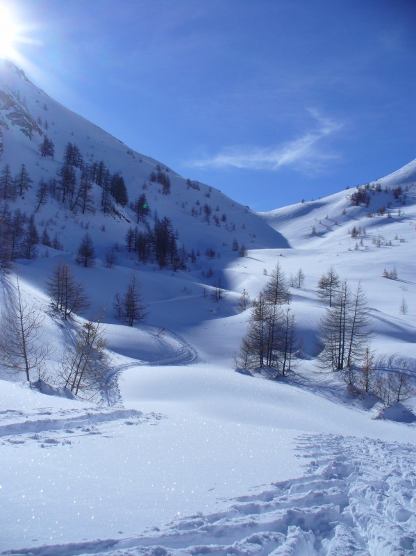 #4 Col de Fontouse : Dans une poudreuse de rêve Col de Fontouse : Dans une poudreuse de rêve