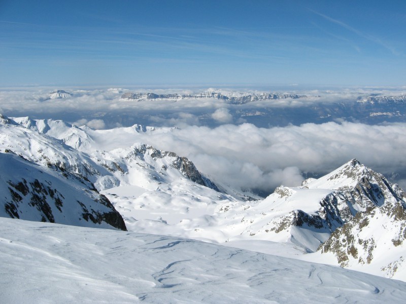 #1 Panorama : Mer de nuage et belle Chartreuse Panorama : Mer de nuage et belle Chartreuse