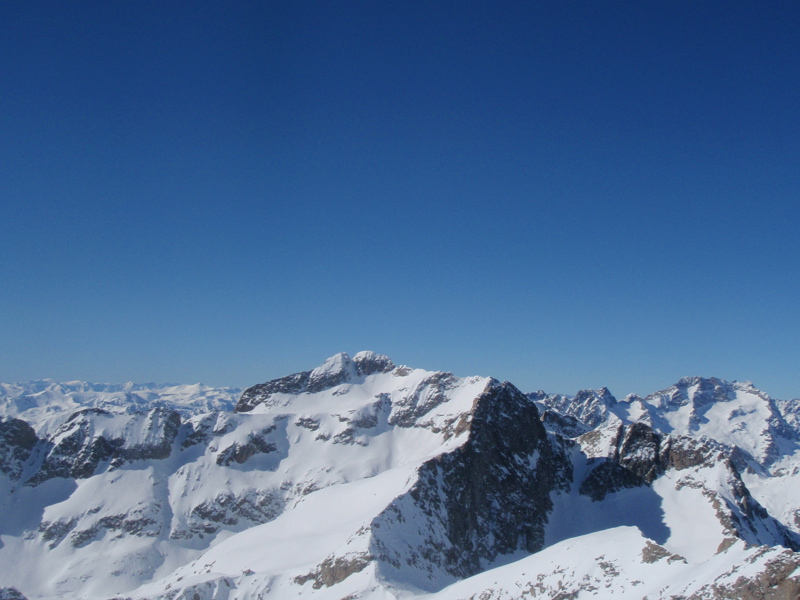 #4 Gélas : Le couloir Est en condition tip-top Gélas : Le couloir Est en condition tip-top