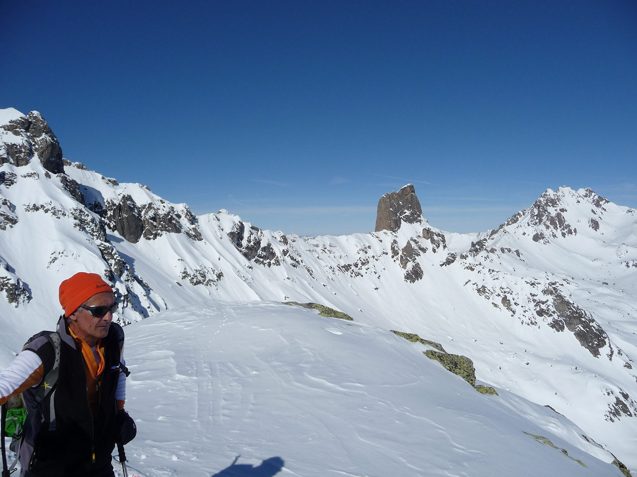 #9 Devant la Pierra Menta : Prêt pour la descente Devant la Pierra Menta : Prêt pour la descente