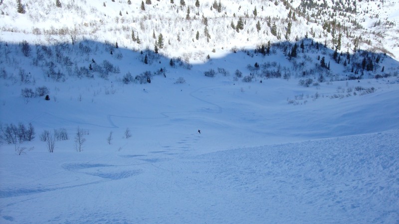 #7 Neige de cinéma : La sortie du couloir est top au niveau de la neige et ce jusqu Neige de cinéma : La sortie du couloir est top au niveau de la neige et ce jusqu'à la forêt