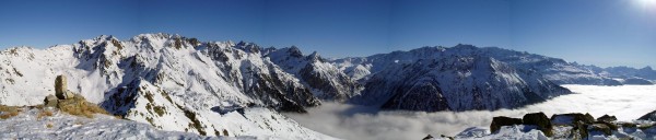 #2 Panorama du sommet : Belledonne, Rousses et Oisans Panorama du sommet : Belledonne, Rousses et Oisans