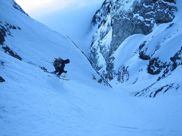 #4 Couloir nord du Trelod : Bien sec ! Couloir nord du Trelod : Bien sec !