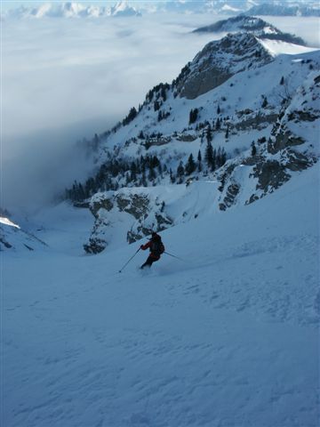 #7 Couloir est (dent des portes) : Jeroen en action. Couloir est (dent des portes) : Jeroen en action.