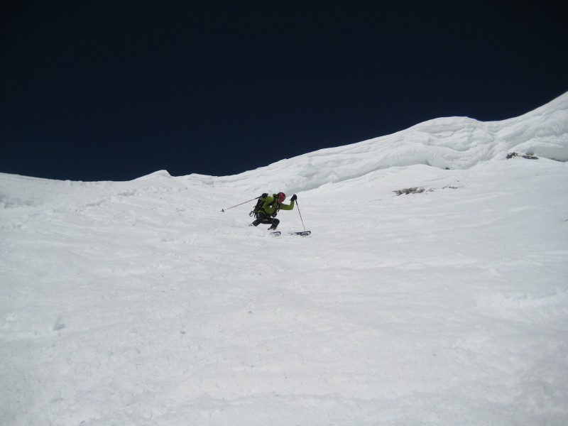 à l'attaque ! : On ne voit pas l'exposition, mais la neige est molle