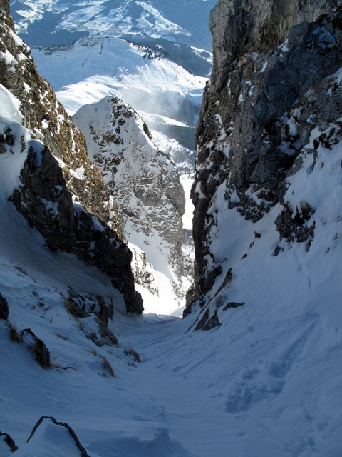 #1 Le haut du Couloir : Passé l Le haut du Couloir : Passé l'étroiture du haut c'est tout bon