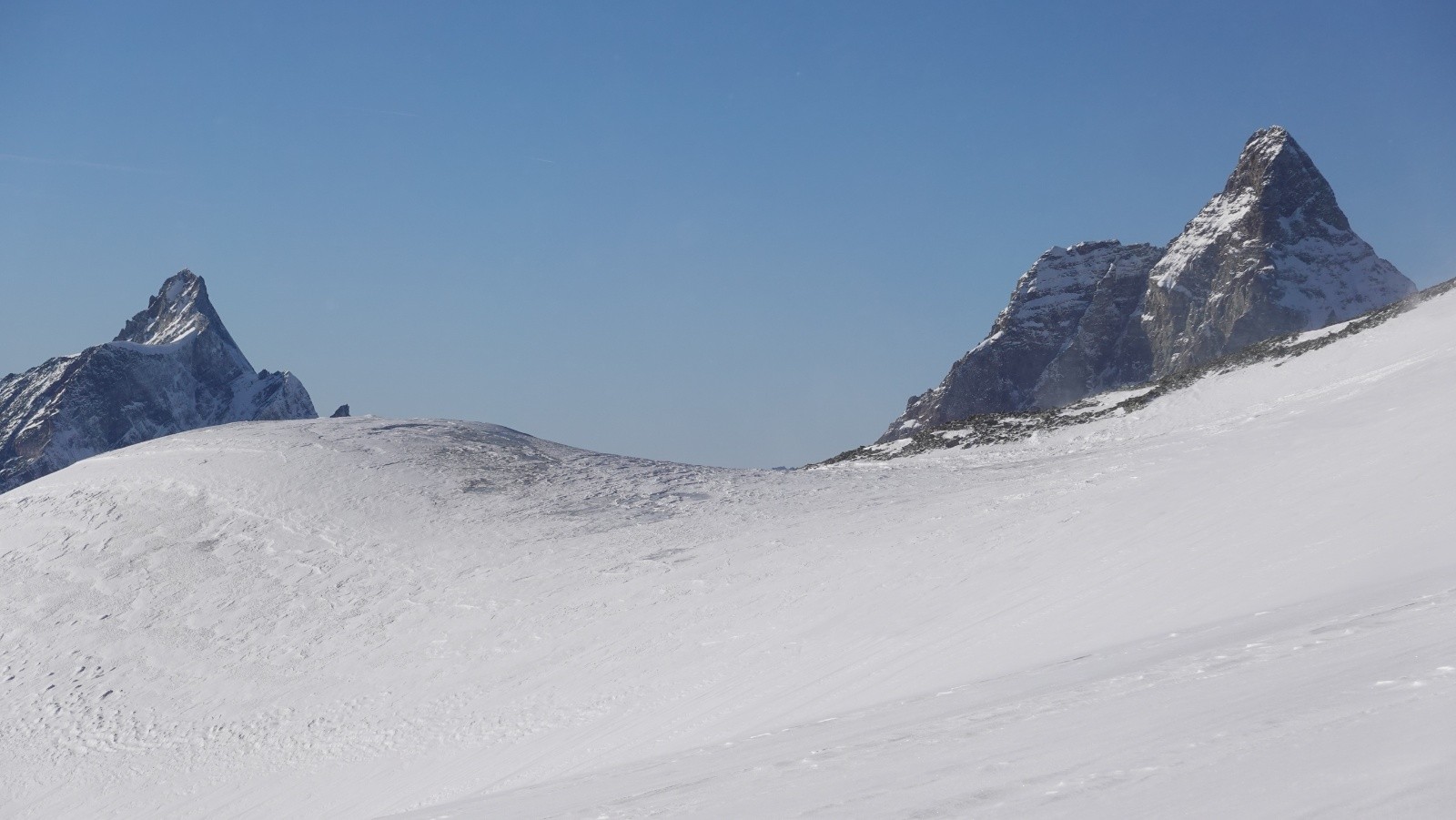 #17 Dent d Dent d'Hérens et Cervin depuis le plateau du Cervin