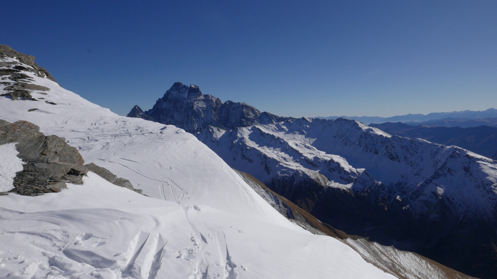 #3 Depuis le col d Depuis le col d'Asti: le Viso.