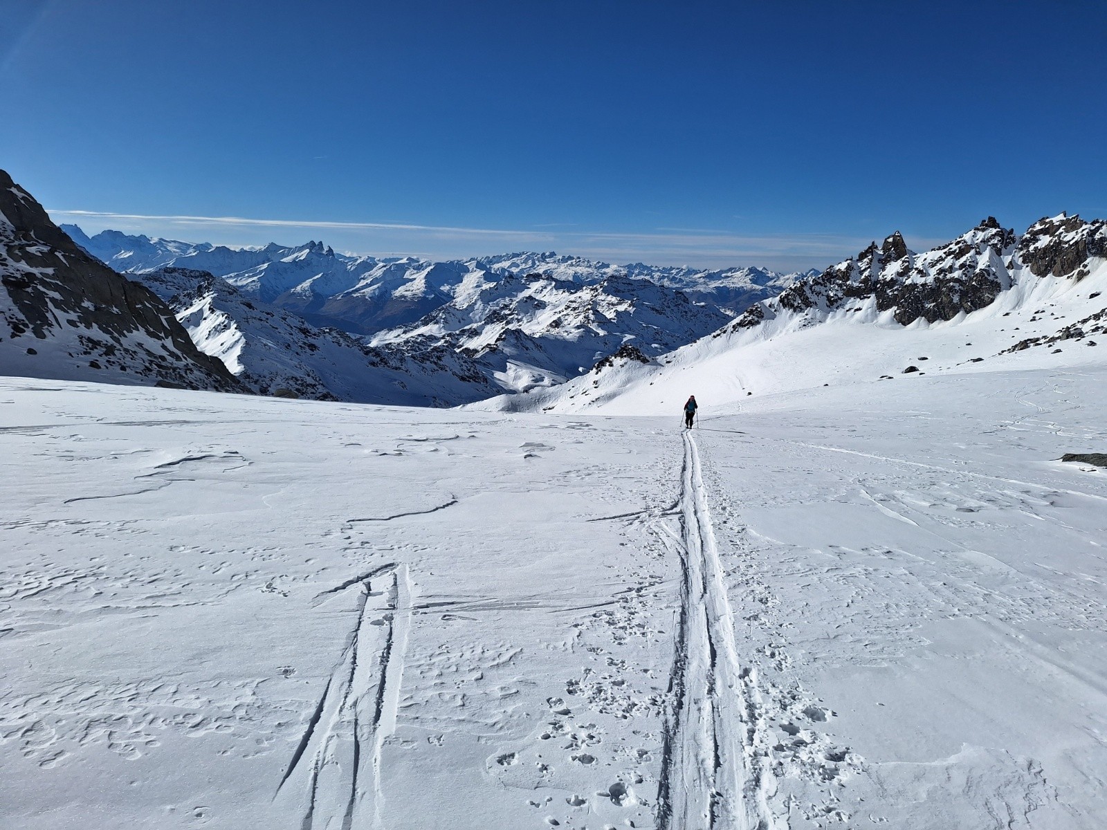 #8 Le plat avant le col avec toujours un panorama de dingue Le plat avant le col avec toujours un panorama de dingue