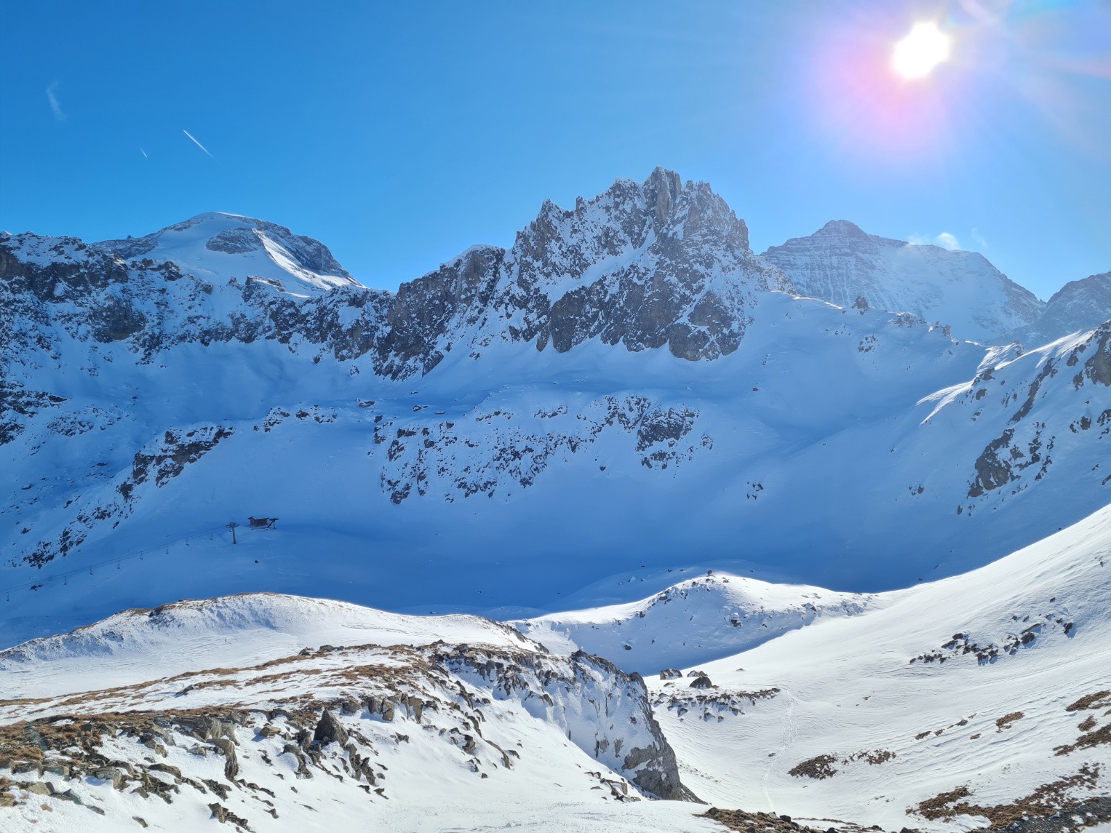 #8 Crêtes des Vès avec Gd Casse en fond Crêtes des Vès avec Gd Casse en fond
