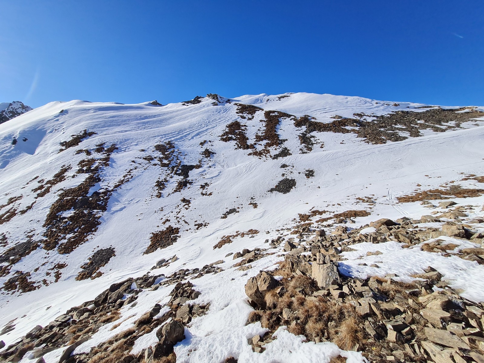 #9 Petit déchaussage pour remonter au col Petit déchaussage pour remonter au col