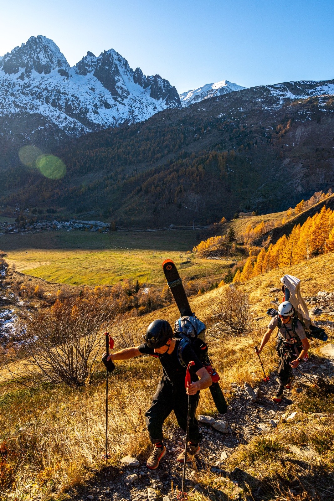 #1 Montée au refuge en fin de journée Montée au refuge en fin de journée
