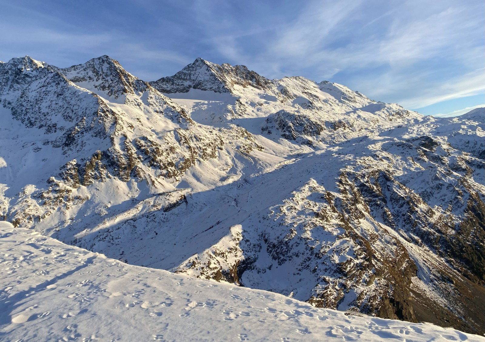 #22 Idem vu des Aiguillettes avec les lumières du soir Idem vu des Aiguillettes avec les lumières du soir