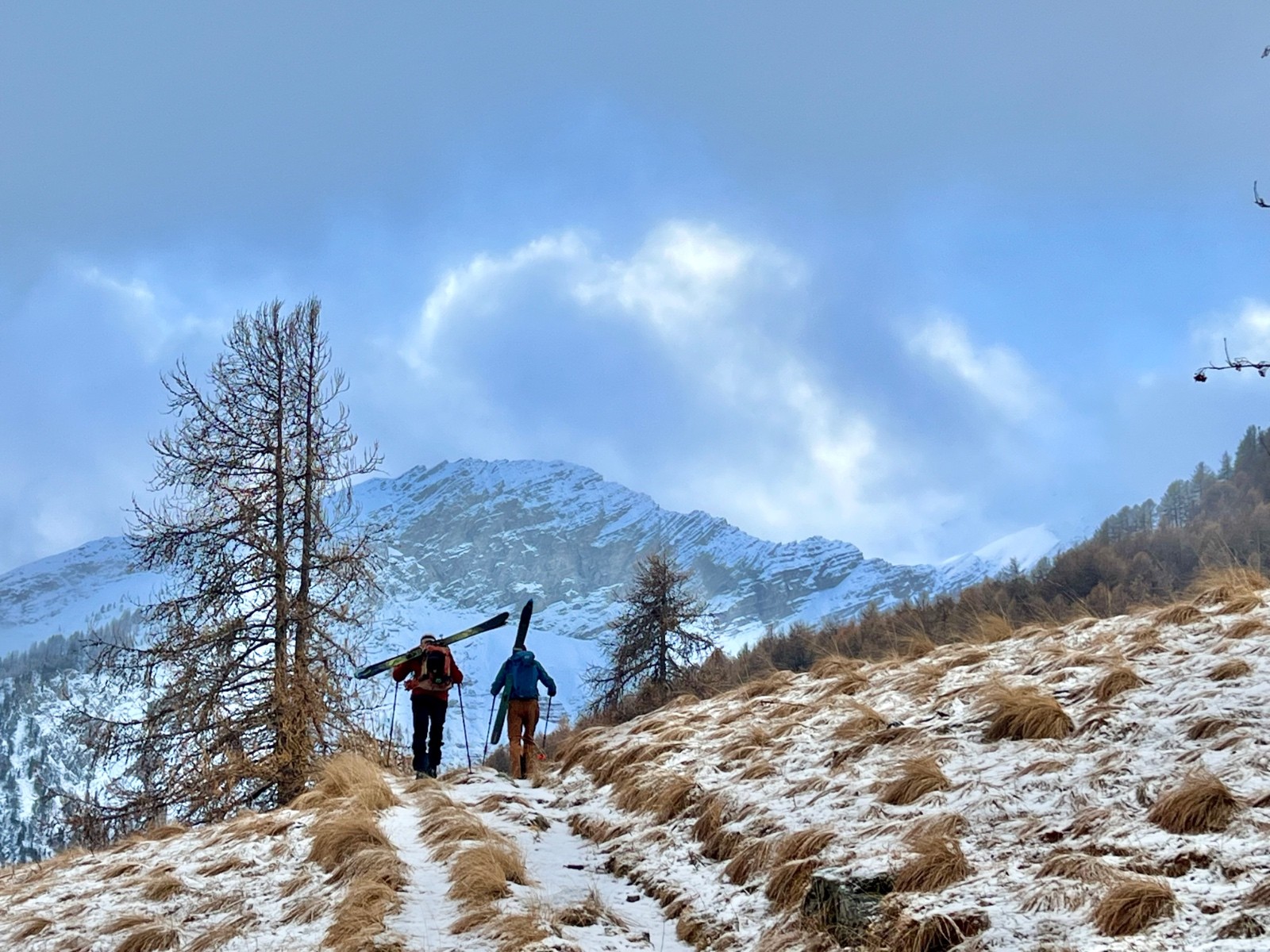 #1 Tête de Vallon Claous au départ Tête de Vallon Claous au départ