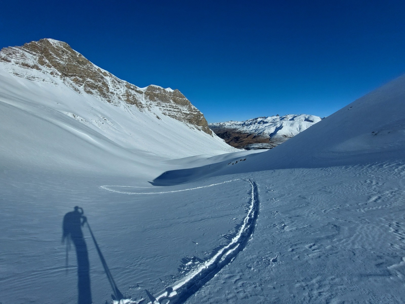 #7 traçage pour rejoindre la trace de montée traçage pour rejoindre la trace de montée