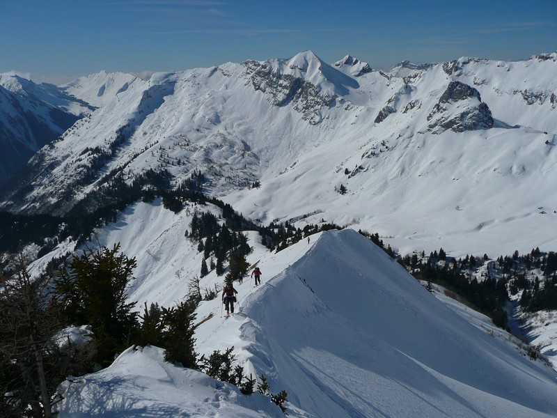 #7 Chaurionde : 2ème montée par l Chaurionde : 2ème montée par l'arête SW.