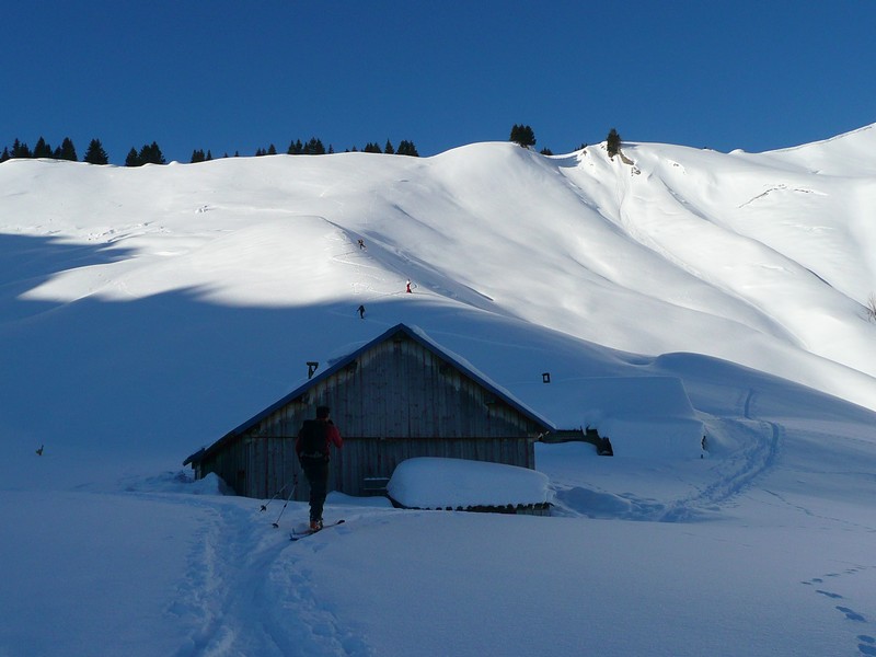 #1 Chaurionde : Arrivée au chalet de Drison. Chaurionde : Arrivée au chalet de Drison.