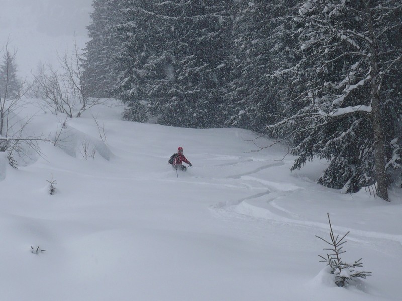 #3 bas de la Combe de Tardevant : Du bon ski !!! bas de la Combe de Tardevant : Du bon ski !!!