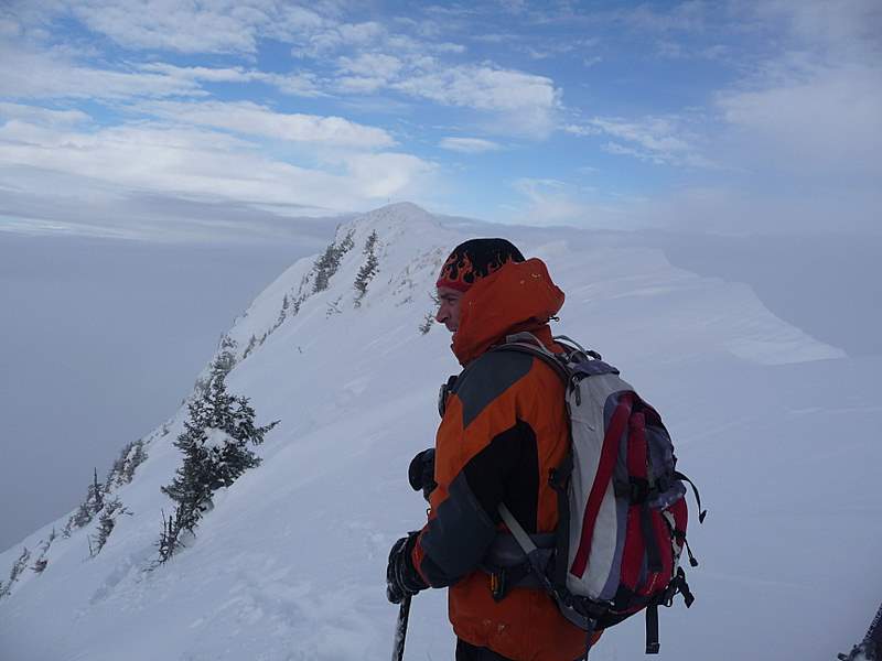 #3 Mt Billiat : L Mt Billiat : L'arête sommitale du Mt Billiat