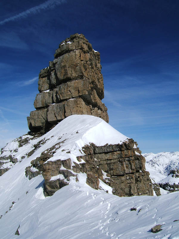 #6 Fort Carra : La Brèche dominé par Fort Carra. Fort Carra : La Brèche dominé par Fort Carra.