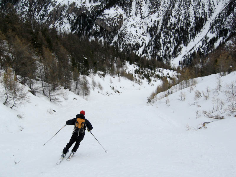 #4 Couloir des Avalanches : On se croirait presque sur la Luc Alphand ! Couloir des Avalanches : On se croirait presque sur la Luc Alphand !