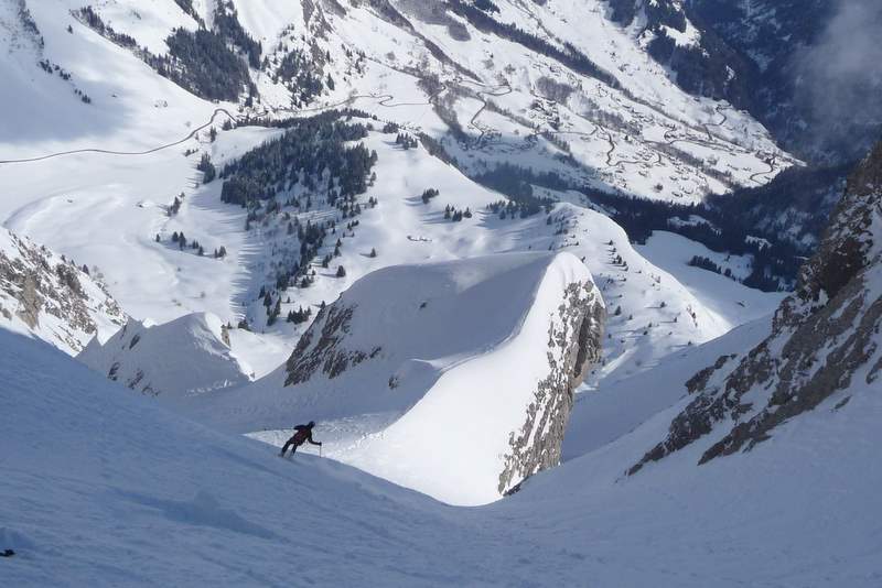 Pte de Blonnière : Dans le milieu de la rampe Chauchefoin