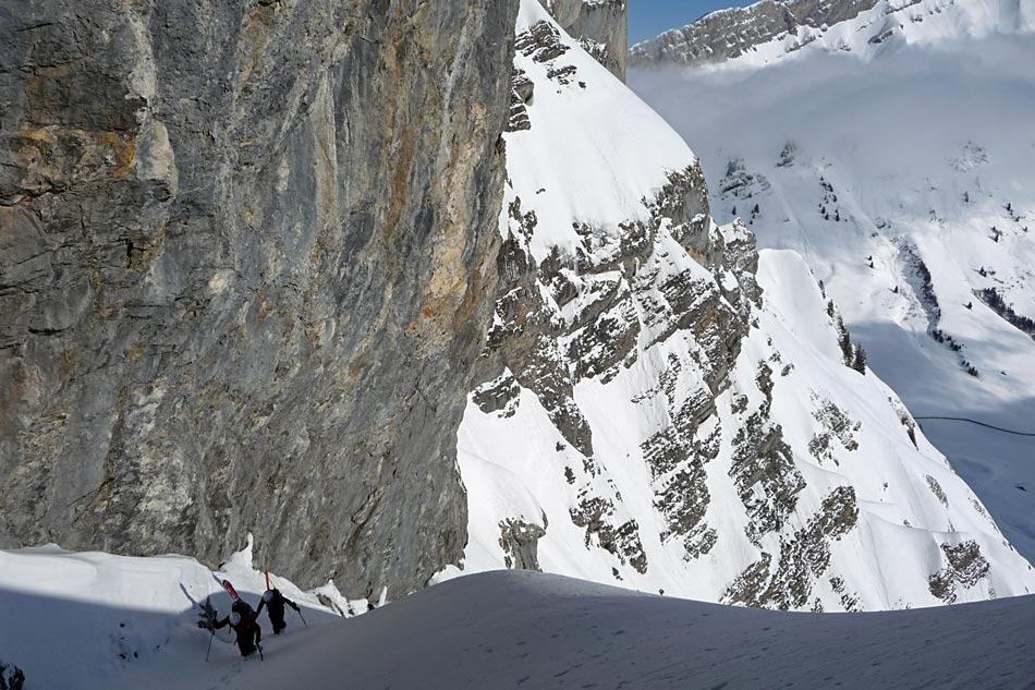 Pte de Blonnière : On arrive près de la traversée.