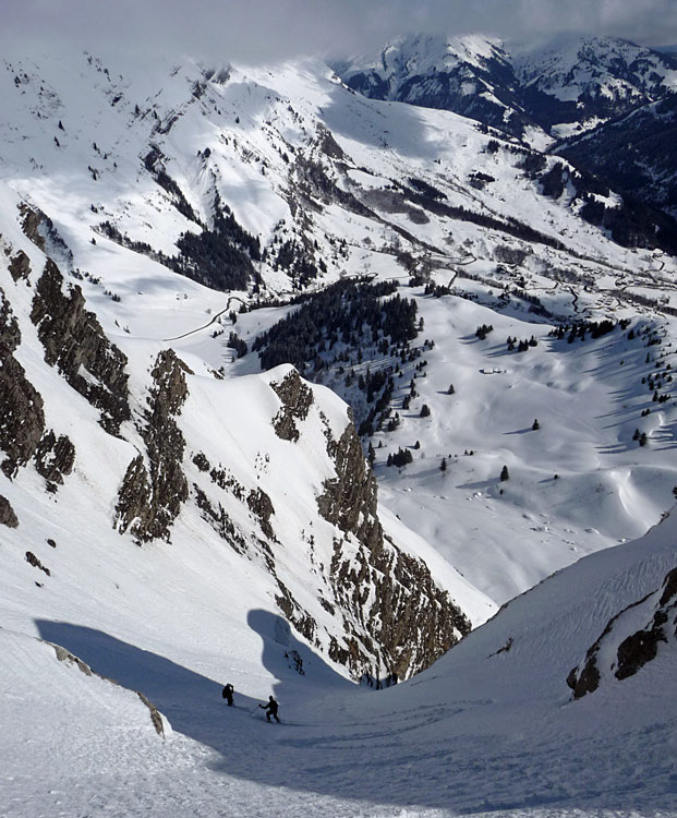 Pte de Blonnière : Le couloir final.