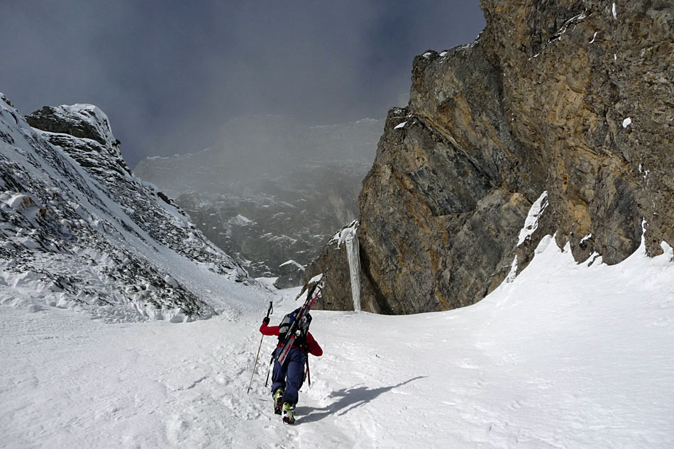 #4 Pte de Blonnière : Le couloir du bas. Pte de Blonnière : Le couloir du bas.