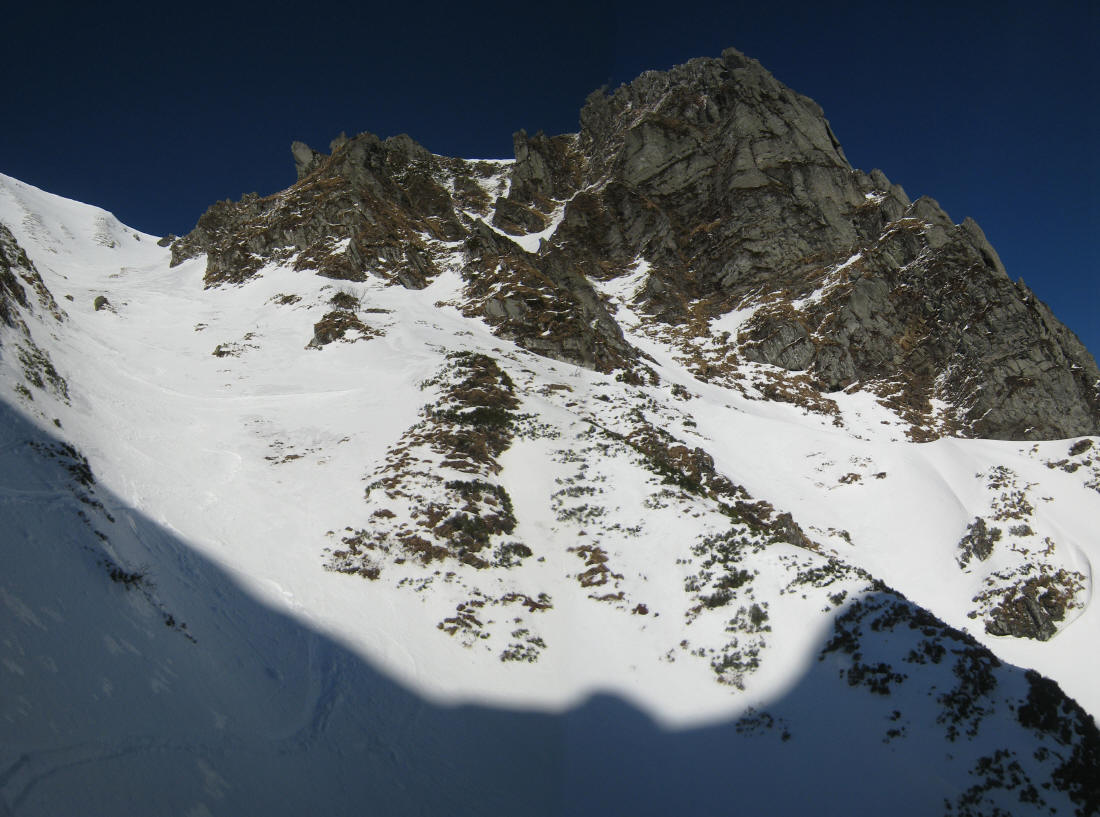 #2 Couloir du Chapial : à mi-pente Couloir du Chapial : à mi-pente