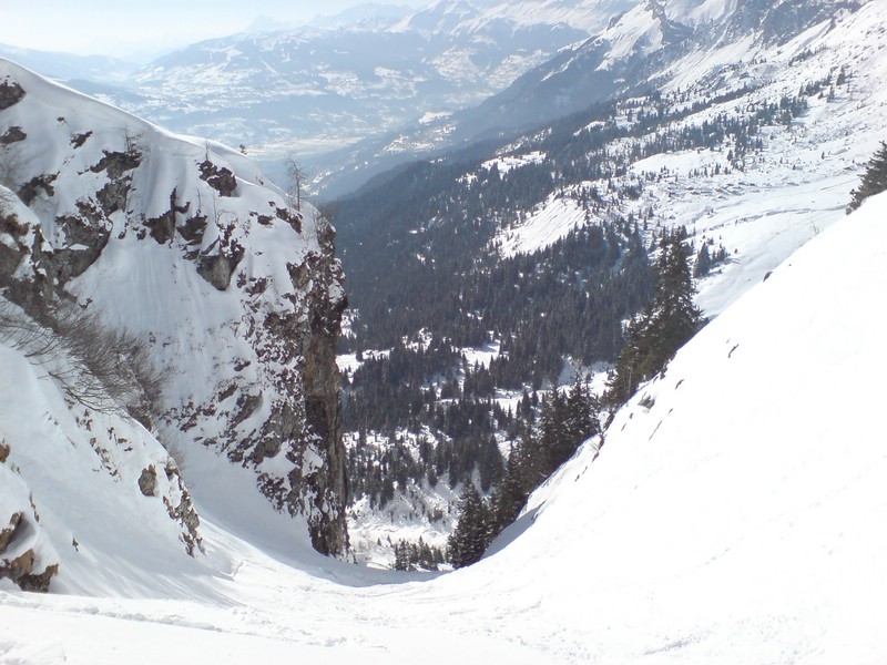 #1 Couloir de la Chorde : Le couloir en excellentes conditions Couloir de la Chorde : Le couloir en excellentes conditions